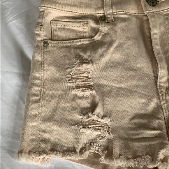 Express high rise khaki short - Picture 2 of 4